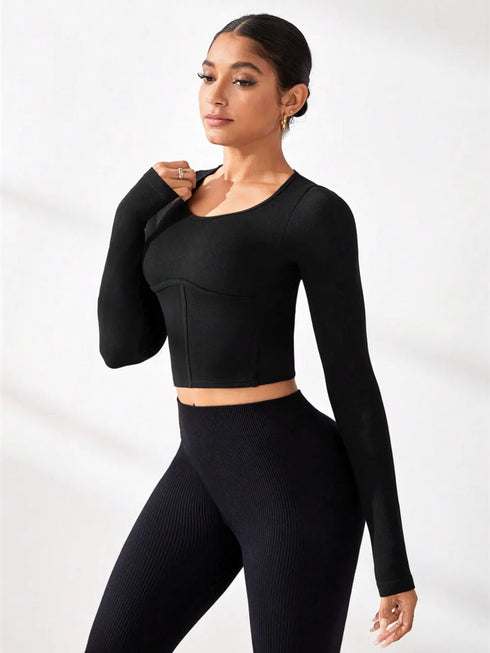 'Tiana' Active T-Shirt - Celes Fashion